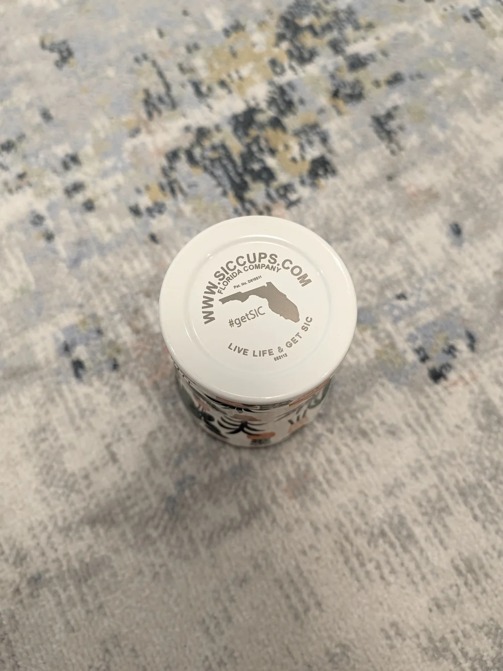 SIC Plant Print Steel Tumbler